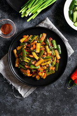 Korean style cucumber kimchi