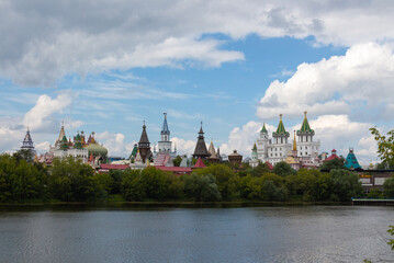 Panoramic view of the Izmaylovo (Izmailovsky) Kremlin