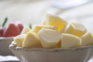 カットしたりんご