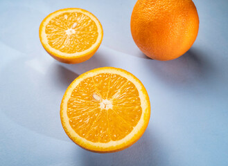 Close up of fresh orange