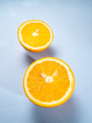 Close up of fresh orange