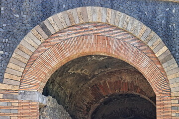 Gli scavi di Pompei antica - obrazy, fototapety, plakaty