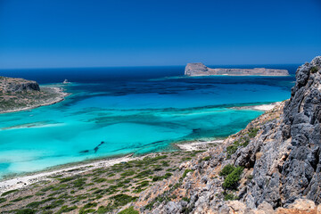 Balos Lagoon, Crete, Greece
