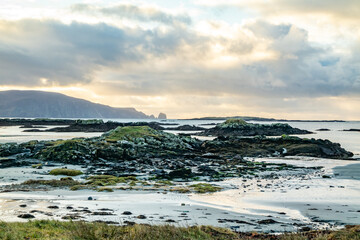 The coastline at Rossbeg in County Donegal during winter - Ireland