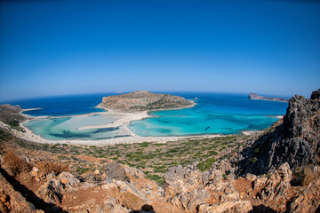 Balos Lagoon, Crete, Greece