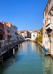 Fototapeta na wymiar canal country Italy