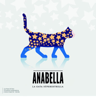 ANABELLA LA GATA ESTRELLADA - Colecci&oacute;n de las 24 esculturas complementarias del gato de Tejada en la ciudad de Cali - Colombia