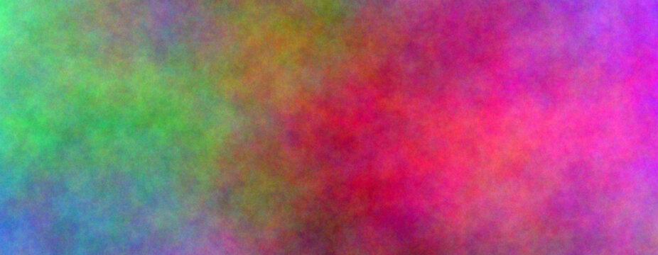 Abstract background paint. Banner abstract background. Blurry color spectrum, texture background. Rainbow colors. Vivid colors spectrum background.
