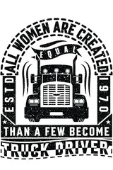 Truck silhouette vector T shirt