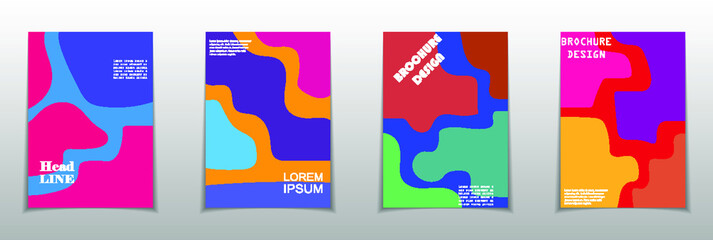 geometric covers design. Eps10 vector