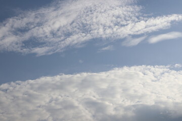 blue sky with clouds