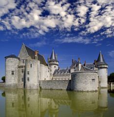 Chateau Sully-sur-Loire, Loire Valley, France, World Heritage Site by UNESCO