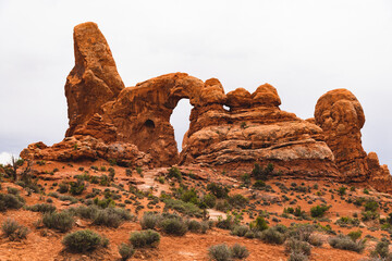 Turret Arch at Arches National Park