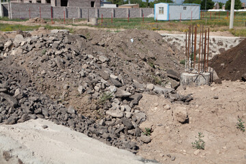 basement of the house on the field