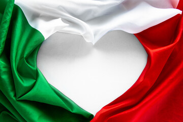 italy flag colors, patriotic italian background	 - obrazy, fototapety, plakaty