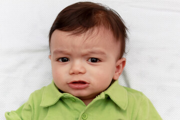 Fototapeta premium portrait of a baby