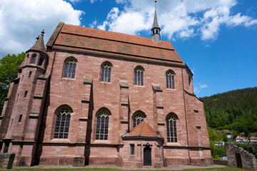 Hirsau Monastery significant Benedictine Abbey in Hirsau in the northern black forest in germany