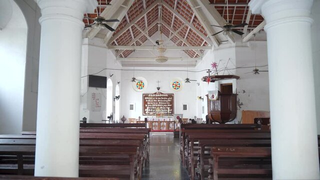 Danish Lutheran Church in Tranquebar, Tamil Nadu, India