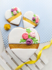 sandwich with cheese and vegetables