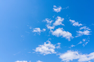 【自然】青い空と白い雲【風景】