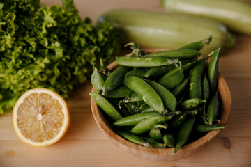 green beans on a plate