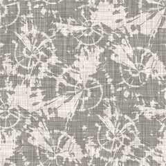 Beige tonal linen shell motif texture background. Summer coastal living style home decor fabric effect. Decorative sealife textile seamless pattern  © Nautical