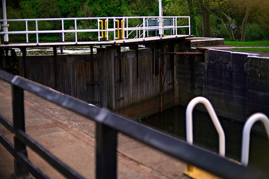 Gunthorpe Lock on the outskirts of Nottingham
