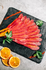 cooked fish on plate