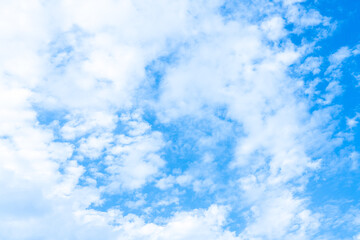 Obraz premium 【自然】青い空と白い雲【風景】