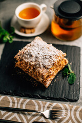 a piece of tasty cake
