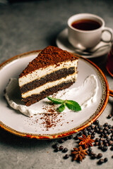 a piece of tasty cake
