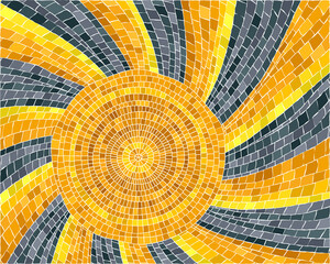 The sun mosaic © Richard Laschon