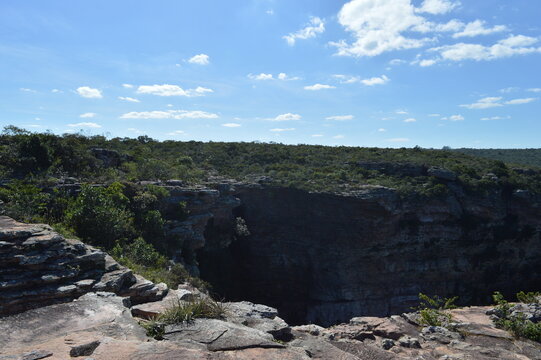 Queda de Cachoeira Ferro Doido