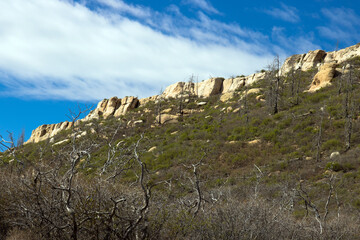 Prater Ridge edges the rim of the high plateau at Mesa Verde National Park in Colorado