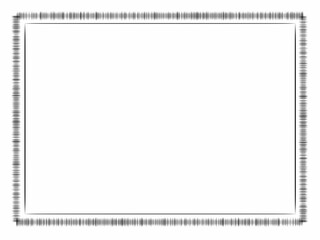 blank photo frame on white, illustration image