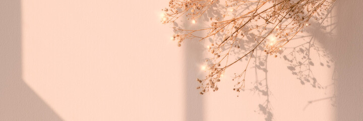 Sparkle dried flower background image