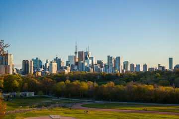 Obraz premium city skyline