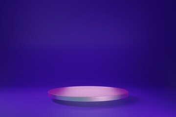Premium minimal podium studio background for product display. Abstract Background Scene 3d Render for product advertise.