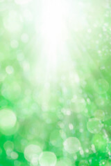 ボケた緑の背景イメージ