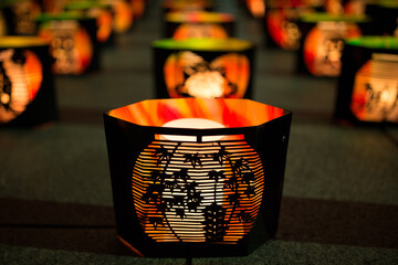 高幡不動尊もみじまつり灯路