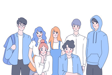 startup team illustration