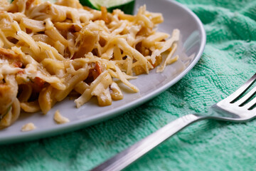 pasta with pesto