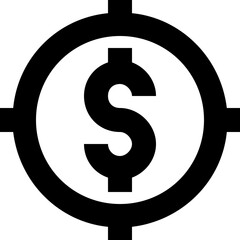 Marketing Vector Glyph Icon