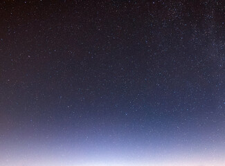 Fototapeta na wymiar Dark blue universe. Starry background. Galaxy stars. Night sky gradient.