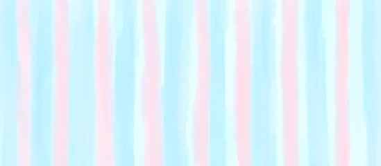 Papier Peint photo Chambre de bébé Abstrait arc-en-ciel. Peinture pour fête de vacances, ruban, style ombre. Inspiration Licorne. Modèle sans couture