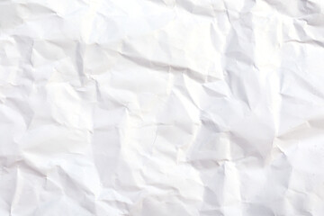 white crumpled paper texture background.Background for design card.
