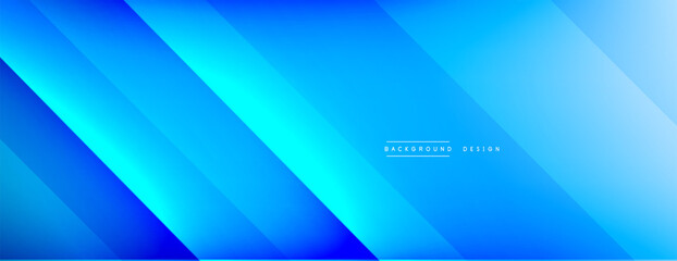 Fototapeta premium Dynamic lines abstract background. 3D shadow effects and fluid gradients. Modern overlapping forms