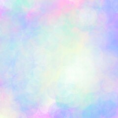 Watercolor paint like gradient background pastel ombre style. Iridescent template for brochure, banner, wallpaper, mobile screen. Neon hologram theme