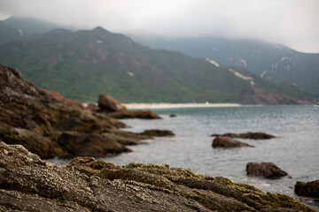 Tai Long Wan beach despite being remote, has become an increasingly popular destination during the pandemic in Hong Kong. It's situated in Eastern Sai Kung and is one of national parks.