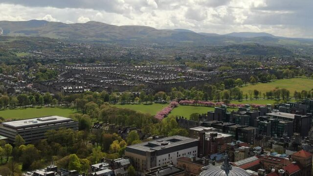 Edinburgh City Centre - Aerial